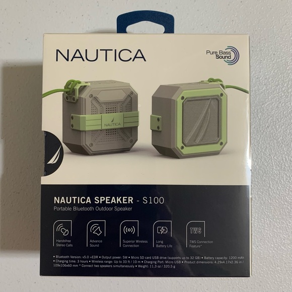 S100 Nautica Portable Bluetooth Outdoor Speaker-NIB - Picture 9 of 9